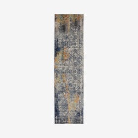 Westfield Claudine Runner Rug - Blue / Grey