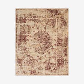 Lagoon Emilie Rug - Beige / Rust