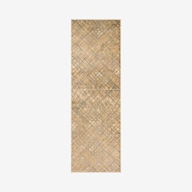 Lagoon Rachael Runner Rug - Beige / Blue