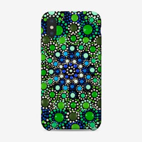 Mesmerize Green And Blue Phone Case
