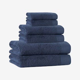 Signature Turkish Towels - Denim - Set of 6