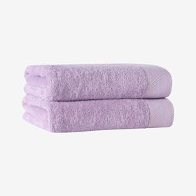 Signature Turkish Bath Sheets - Lilac - Set of 2