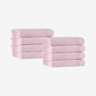 Signature Turkish Washcloths - Pink - Set of 8