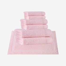 Signature Turkish Towels - Pink - Set of 8