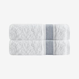 Unique Turkish Bath Towels - Anthracite - Set of 2