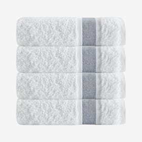 Unique Turkish Bath Towels - Anthracite - Set of 4