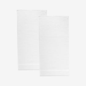 Incanto Turkish Bath Mats - White - Set of 2