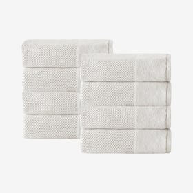 Incanto Turkish Hand Towels - Cream - Set of 8