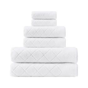 Gracious Turkish Towels - White - Set of 6