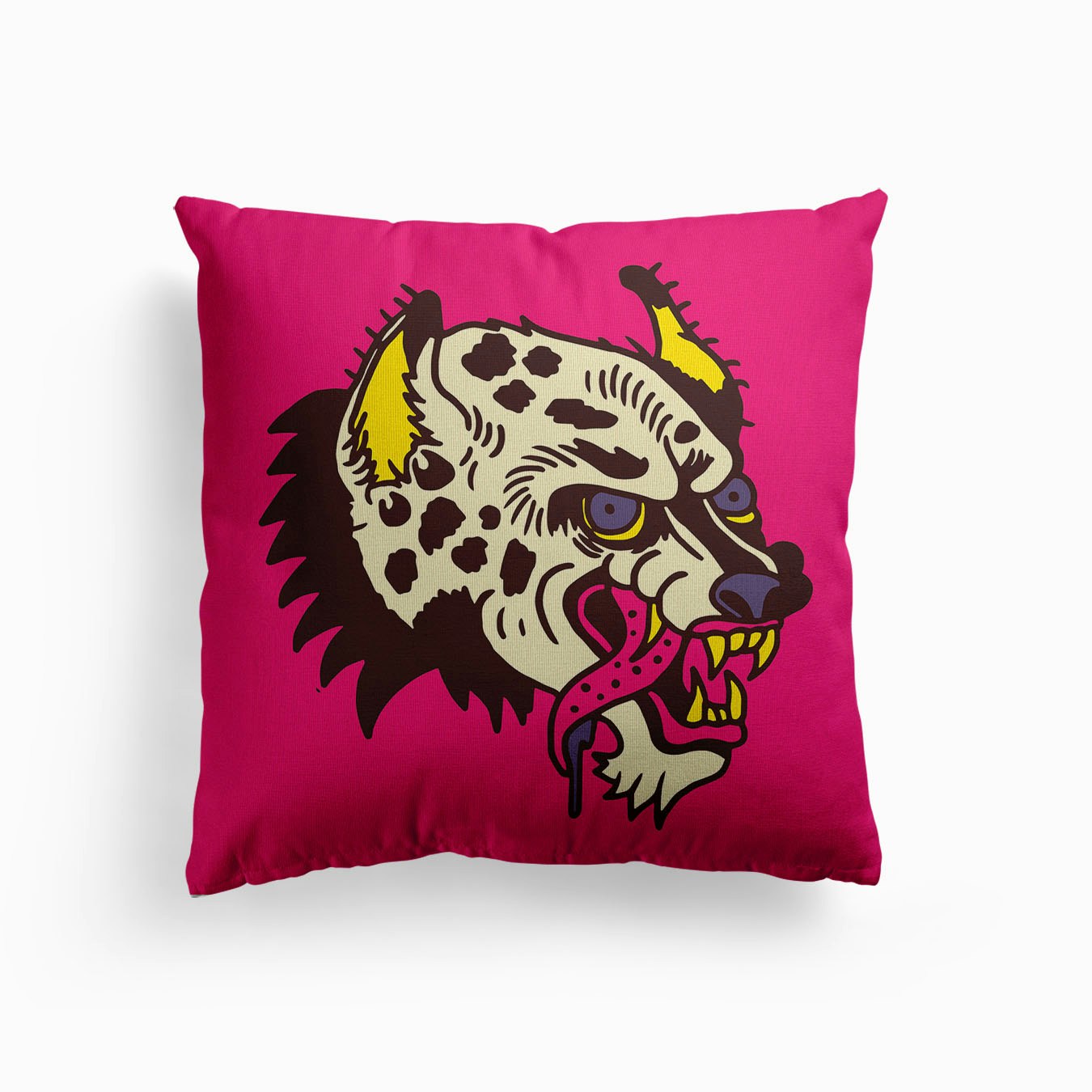 Hyena Canvas Cojín