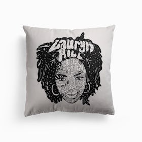 Lauryn Hill Canvas Cushion