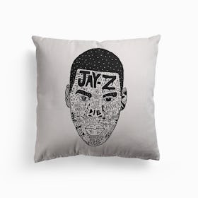 Jay Z Canvas Cushion