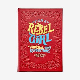 I am a Rebel Girl' Journal - Leather