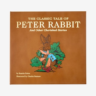 The Classic Tale of Peter Rabbit' Book - Leather