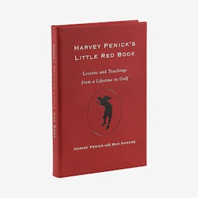 Harvey Penick's Little Red' Book - Leather