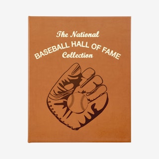 The National Baseball Hall of Fame' Book - Leather