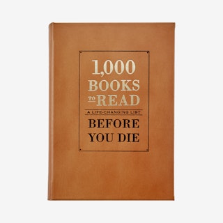 1,000 Books to Read Before You Die' Book - Leather