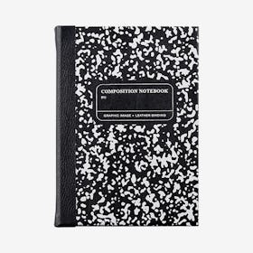 Marble Notebook - Black / White