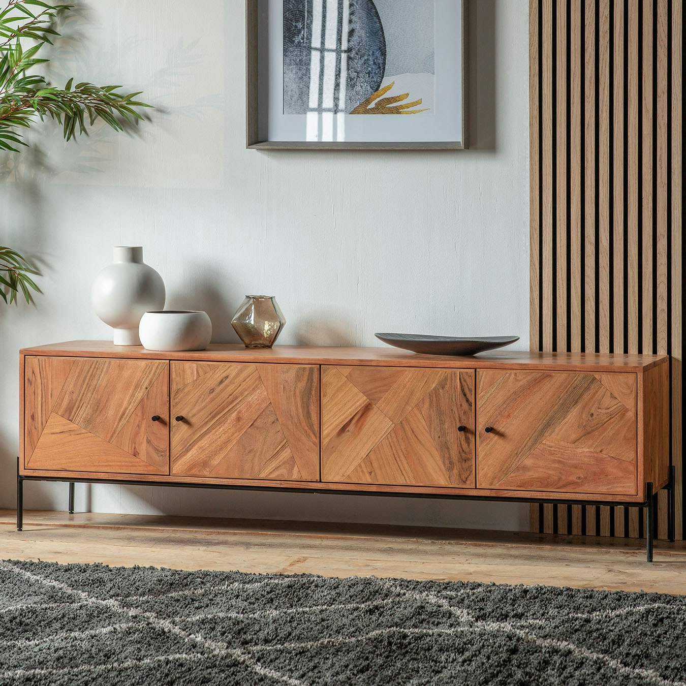4-Door Media Unit by E.S. Designs