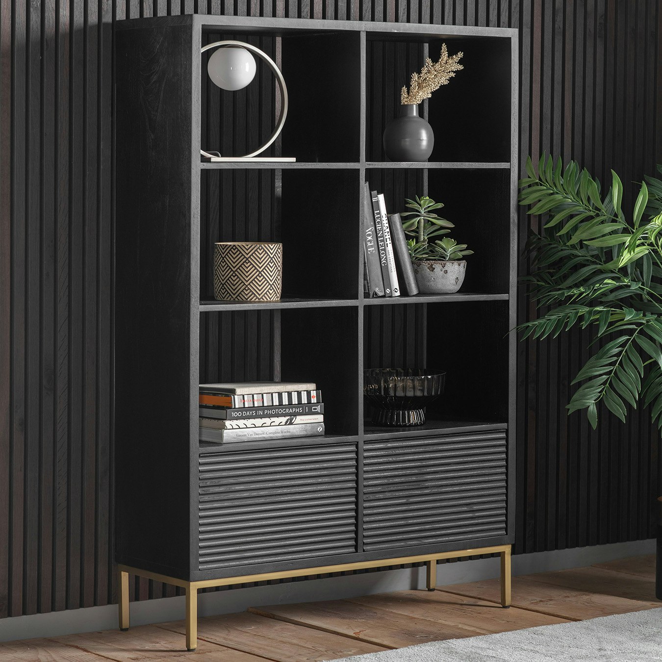 Ripple 2-Door Open Display Unit by E.S. Designs
