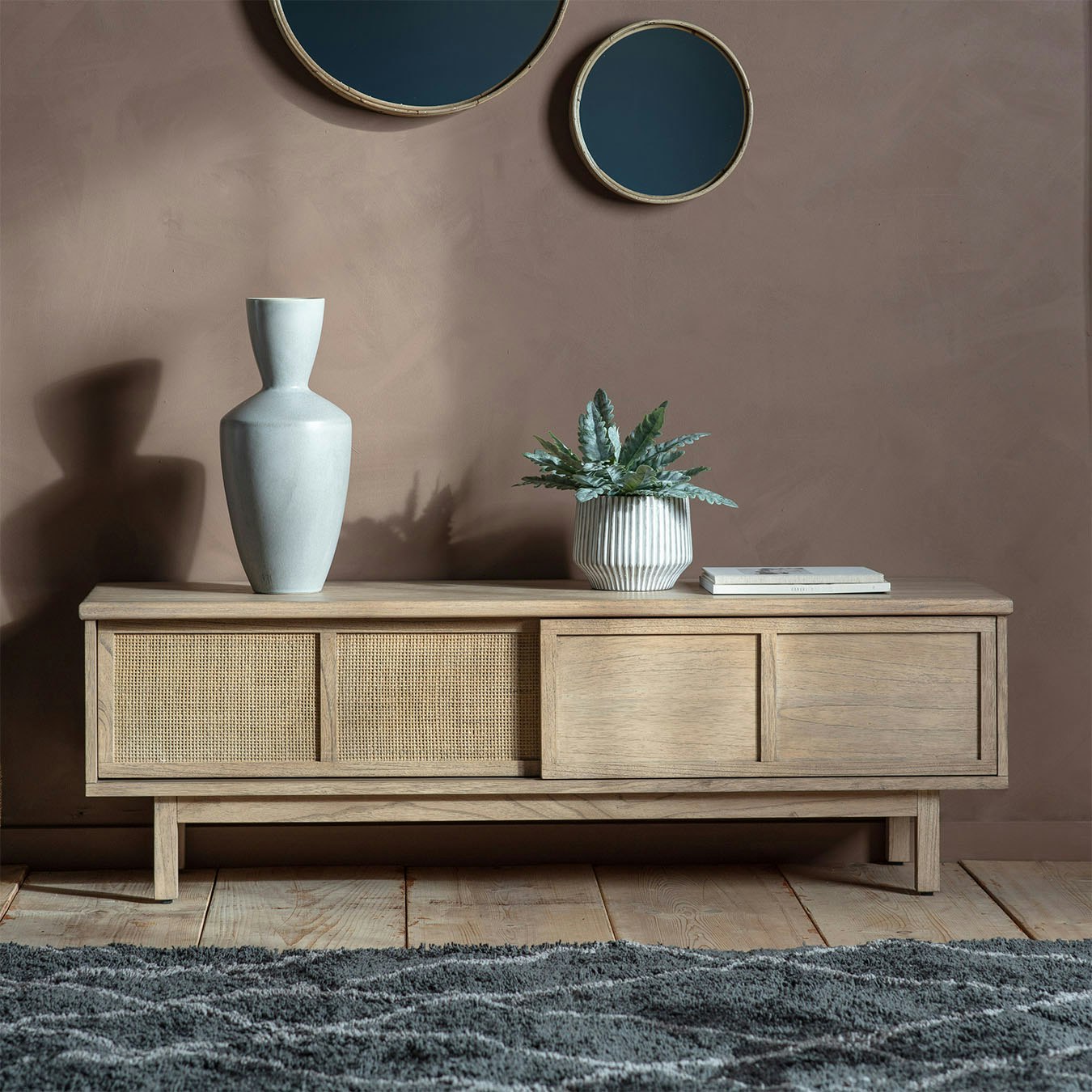 Media Unit - Natural by E.S. Designs