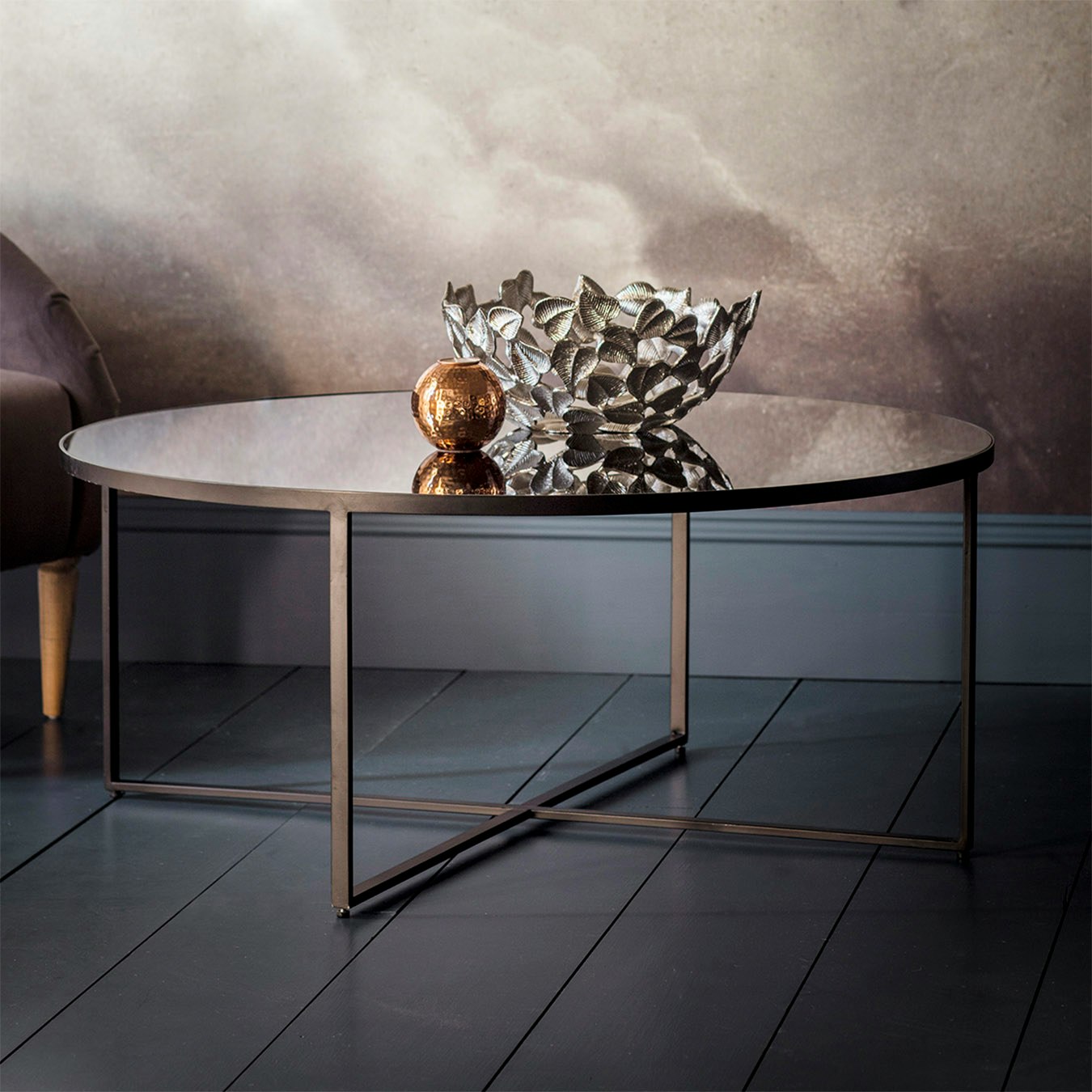 Statement Coffee Table - Grey by E.S. Designs