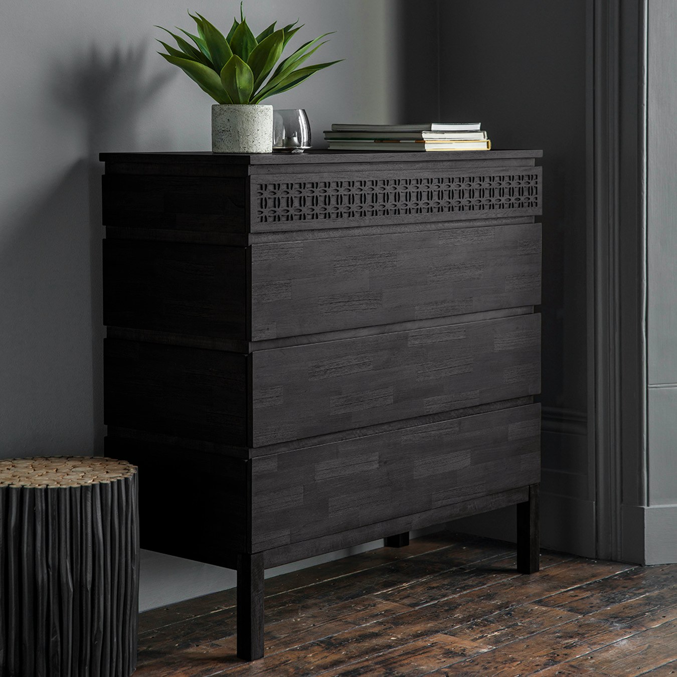 Boho Boutique 4-Drawer Chest by E.S. Designs