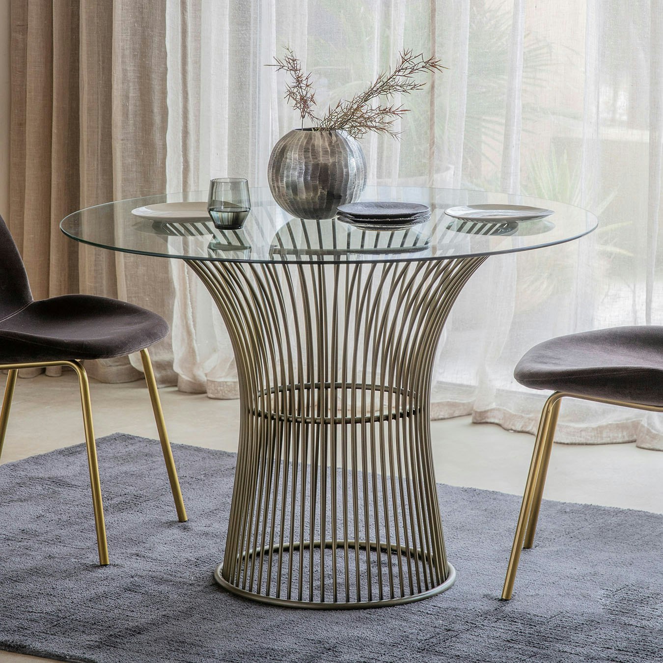Dining Table - Bronze by E.S. Designs