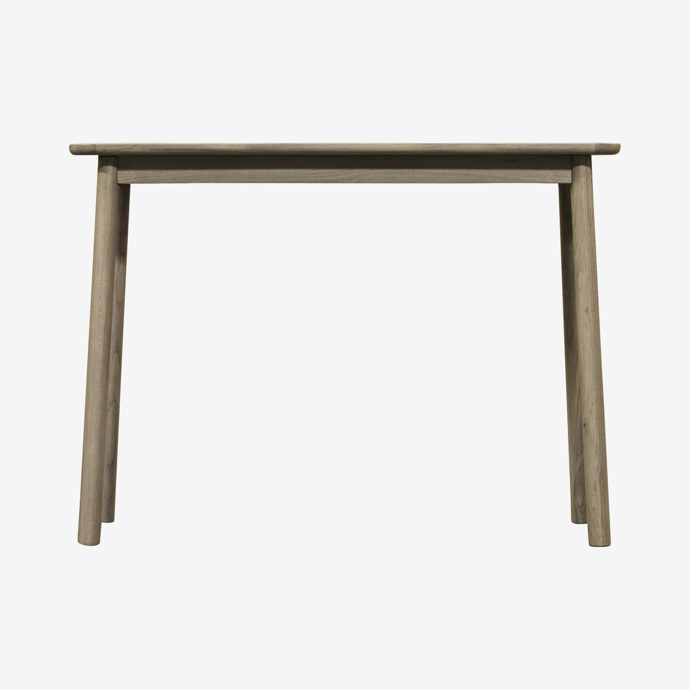 Console Table - Solid Oak/Grey by E.S. Designs