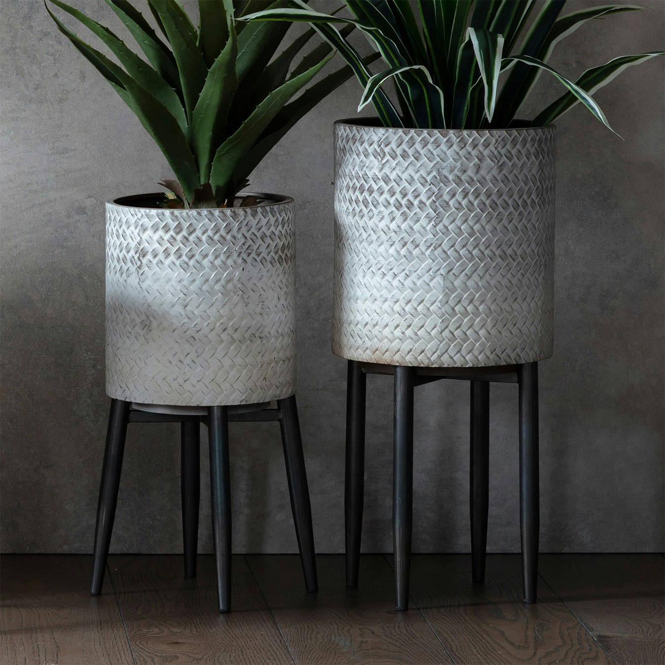 Metal Planter by E.S. Designs