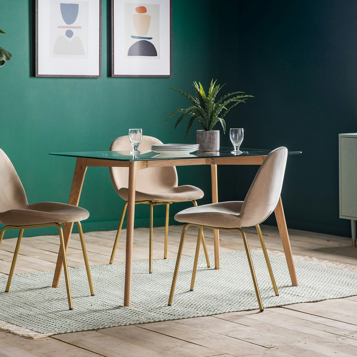 Rectangle Dining Table - Oak by E.S. Designs