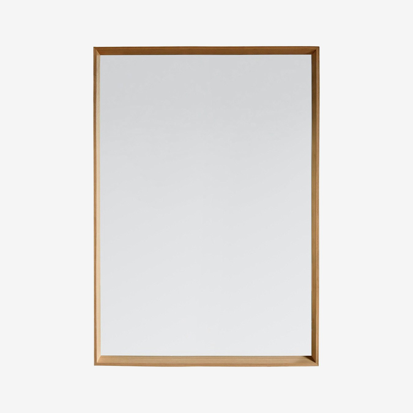 Light Wood Mirror by E.S. Designs