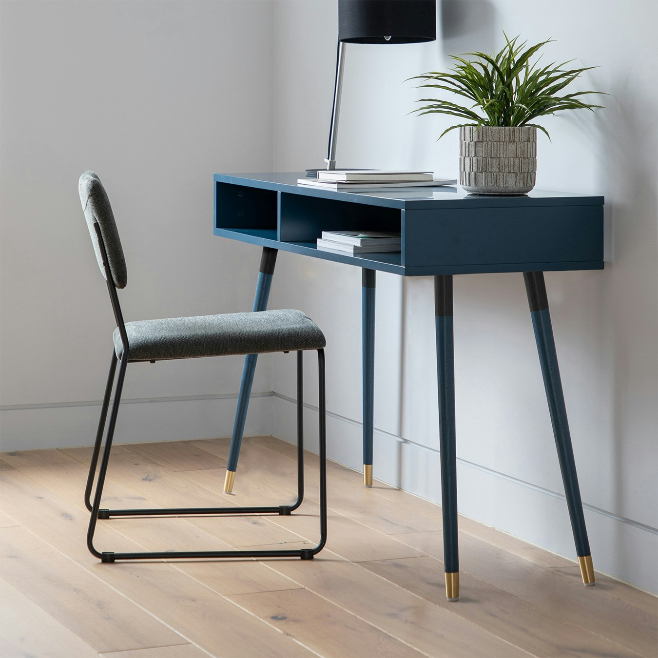 Console Table - Blue by E.S. Designs