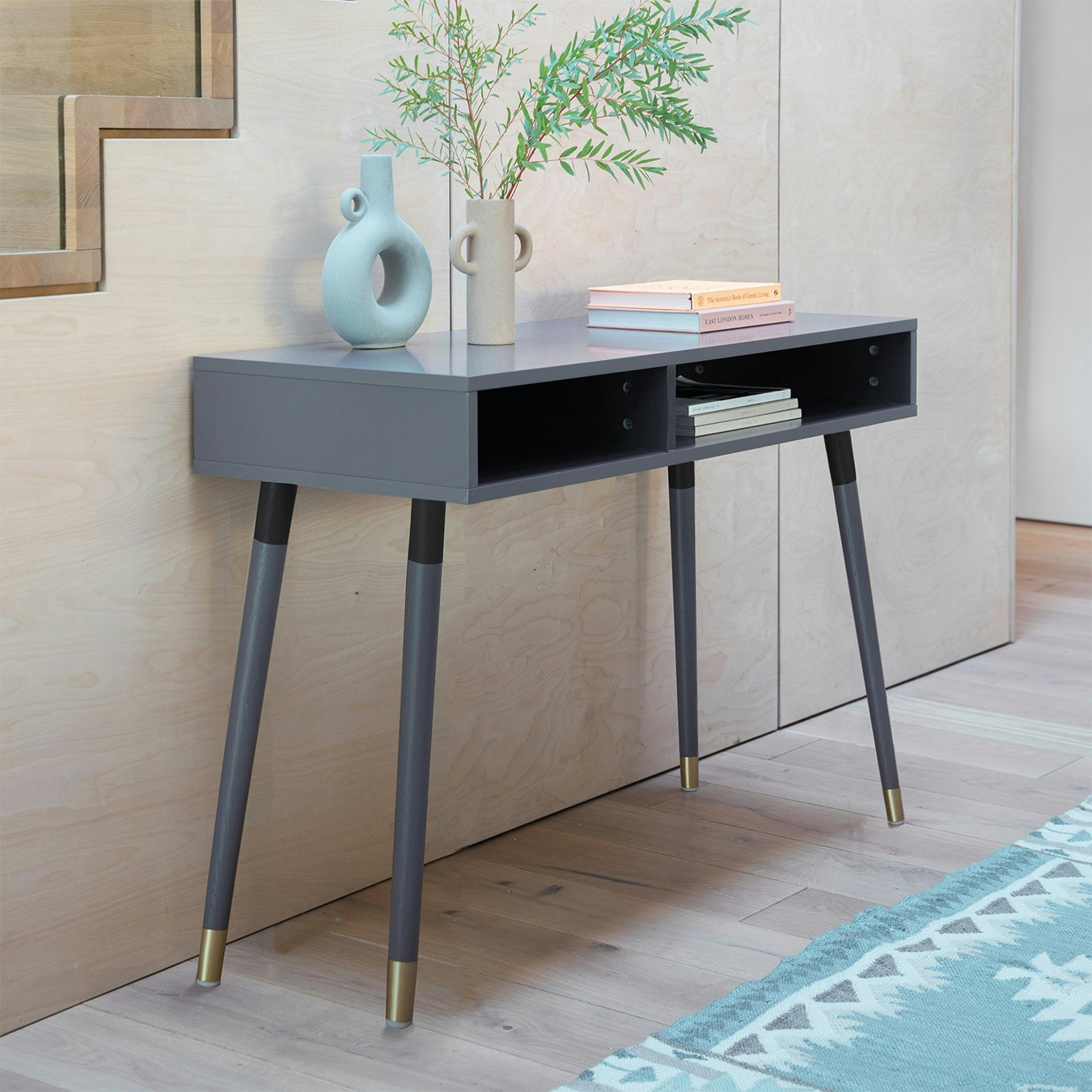 Console Table - Grey by E.S. Designs