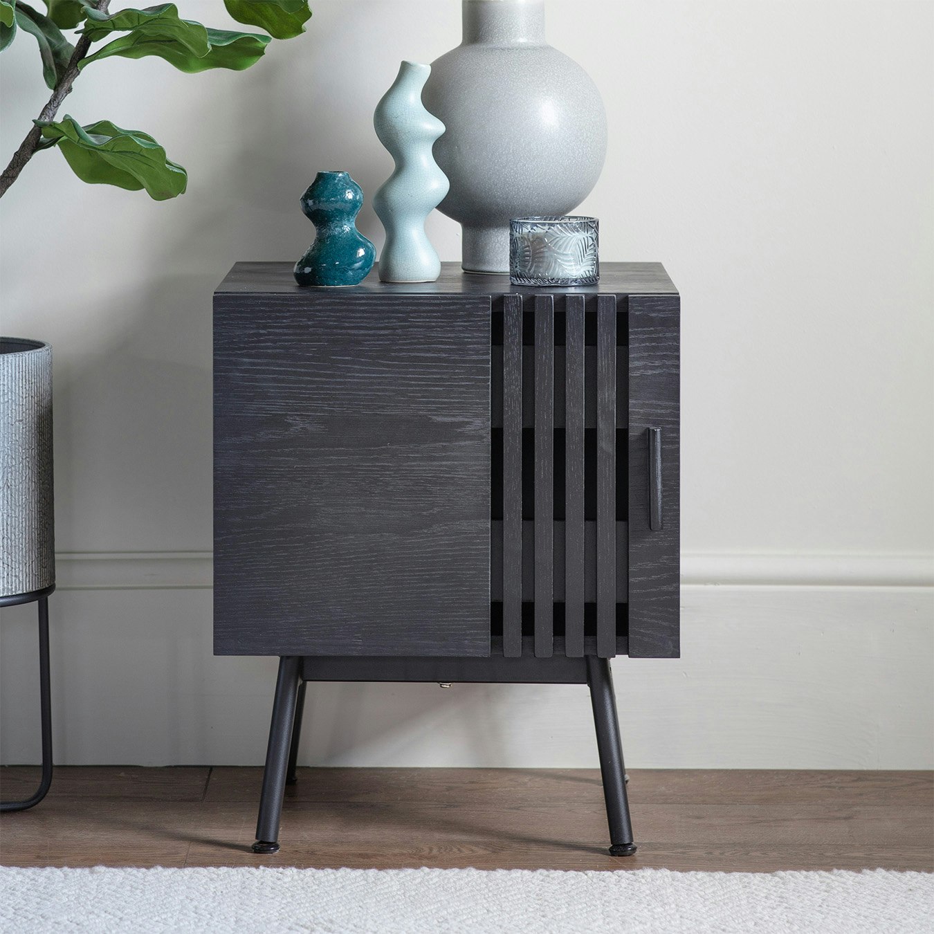 Luxe Side Table - Black by E.S. Designs