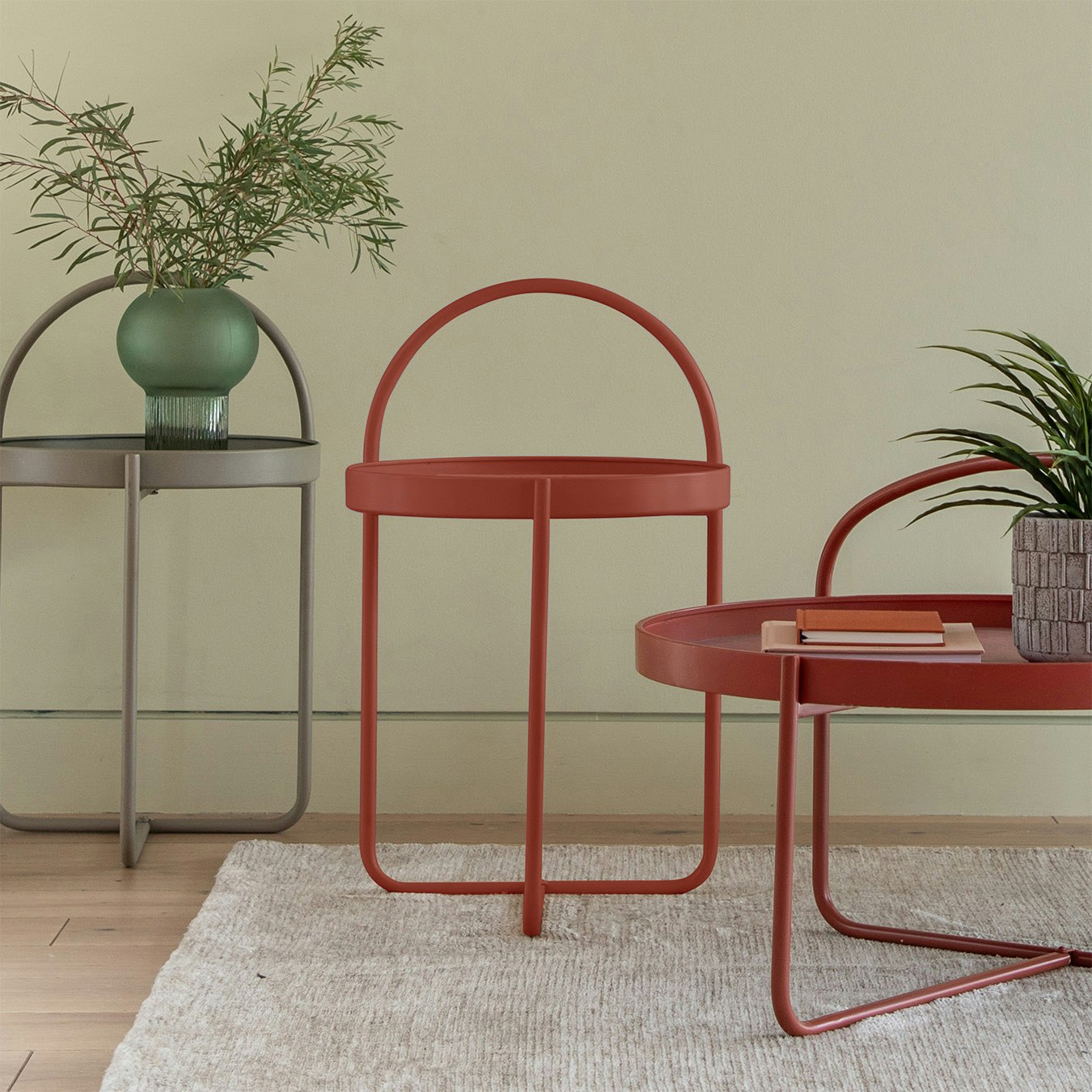 Side Table - Red by E.S. Designs