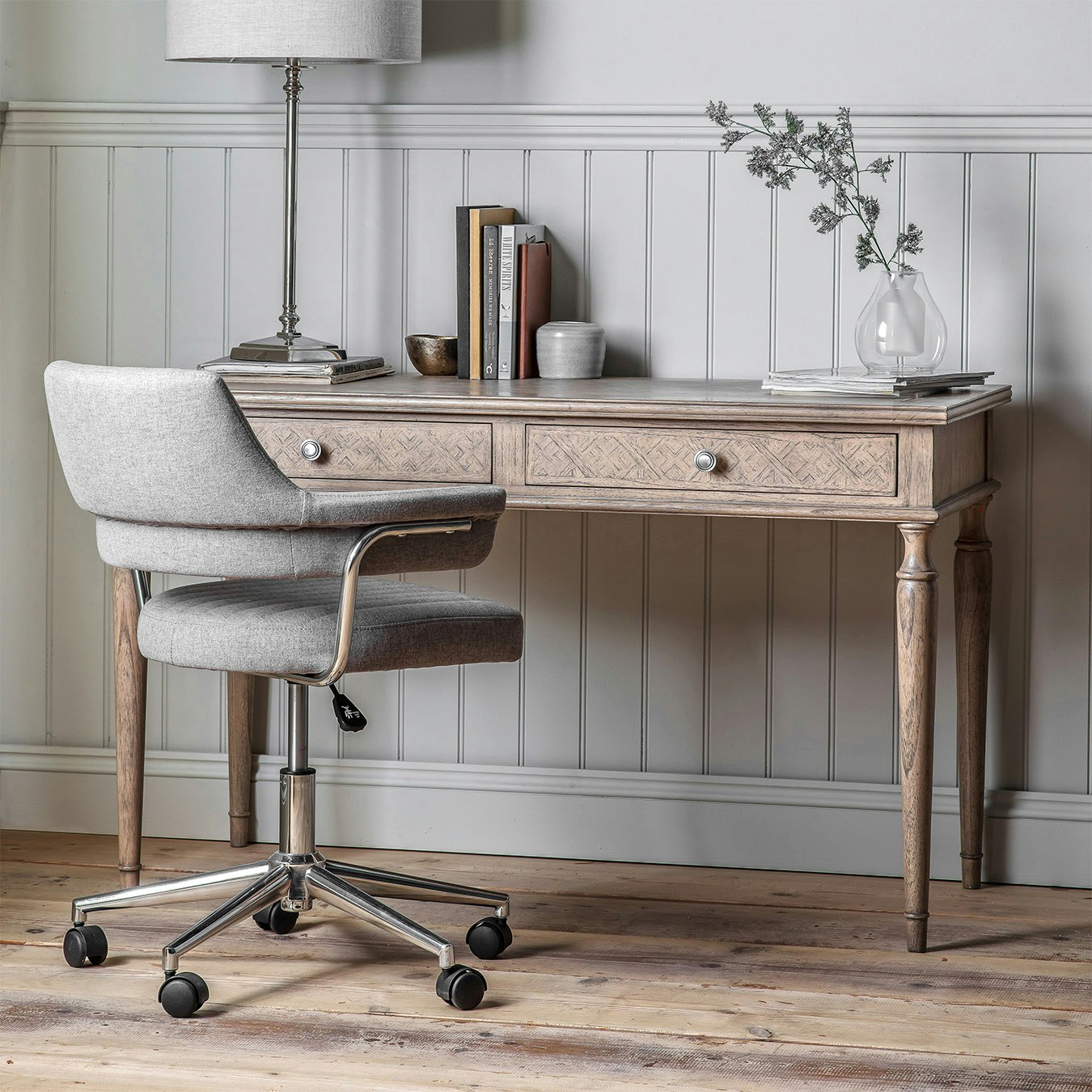 2-Drawer Desk by E.S. Designs