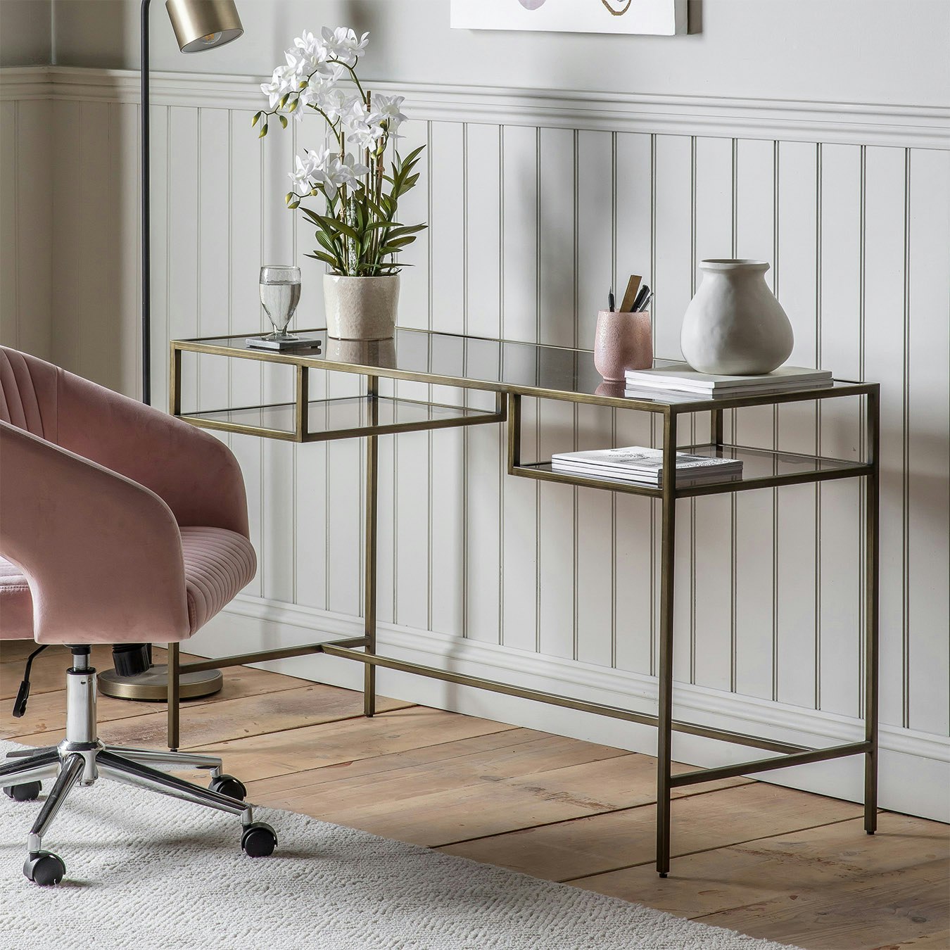 Desk - Bronze by E.S. Designs