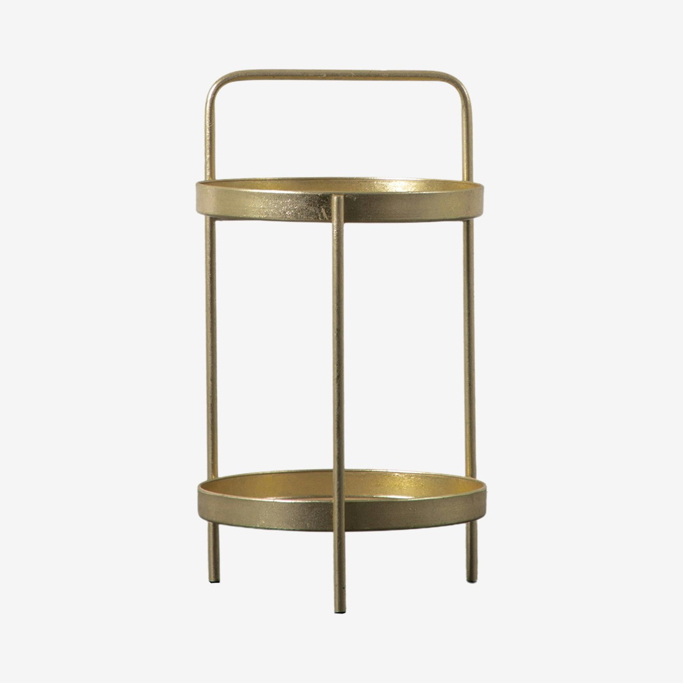 Contemporay Side Table - Gold by E.S. Designs