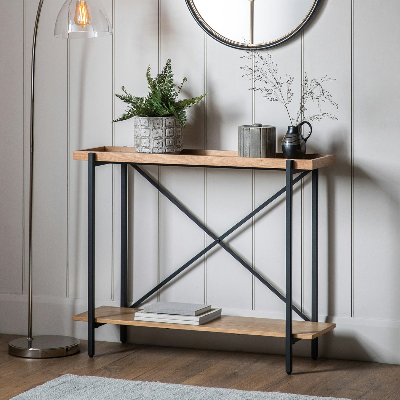 Console Table - Matt Black by E.S. Designs