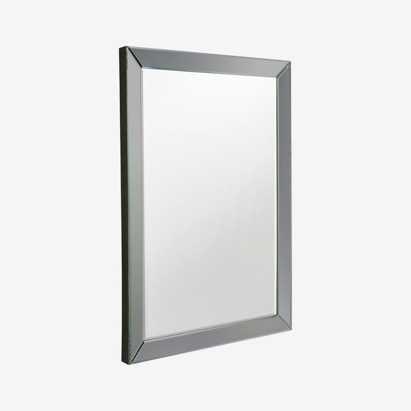 Rectangle Classic Silver Mirror by E.S. Designs