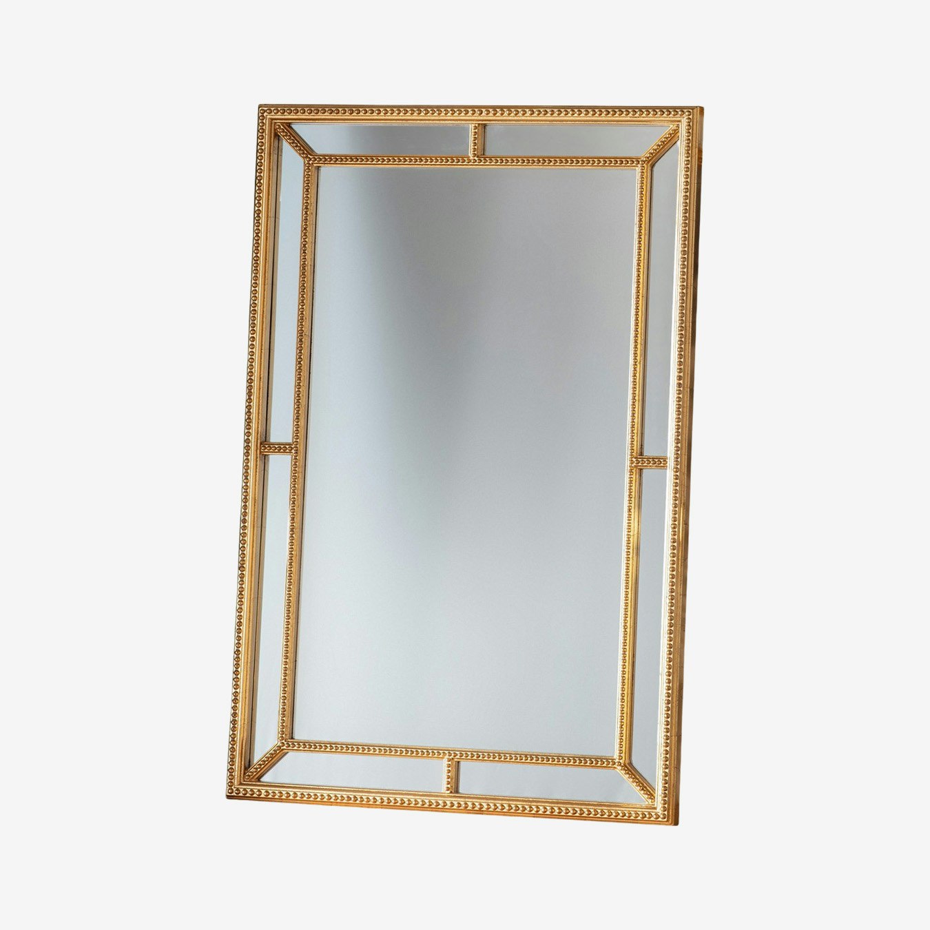 Rectangle Traditional Mirror - Gold by E.S. Designs