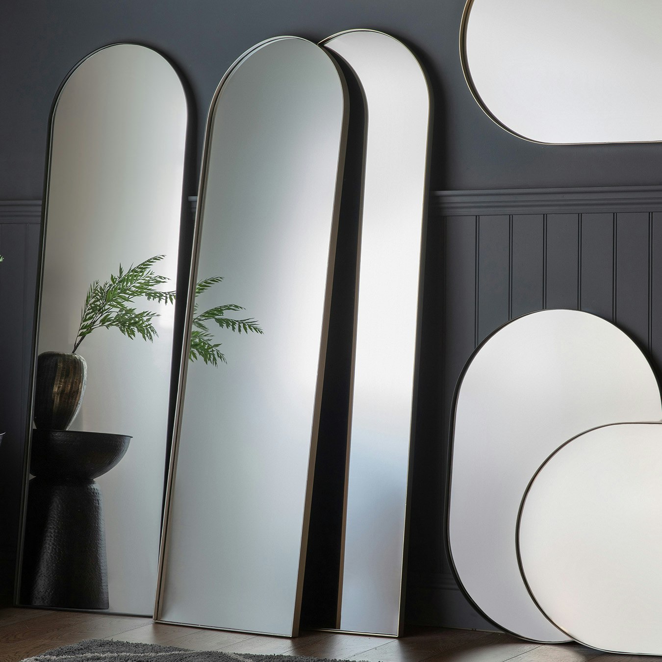 Arch Mirror - Champagne by E.S. Designs