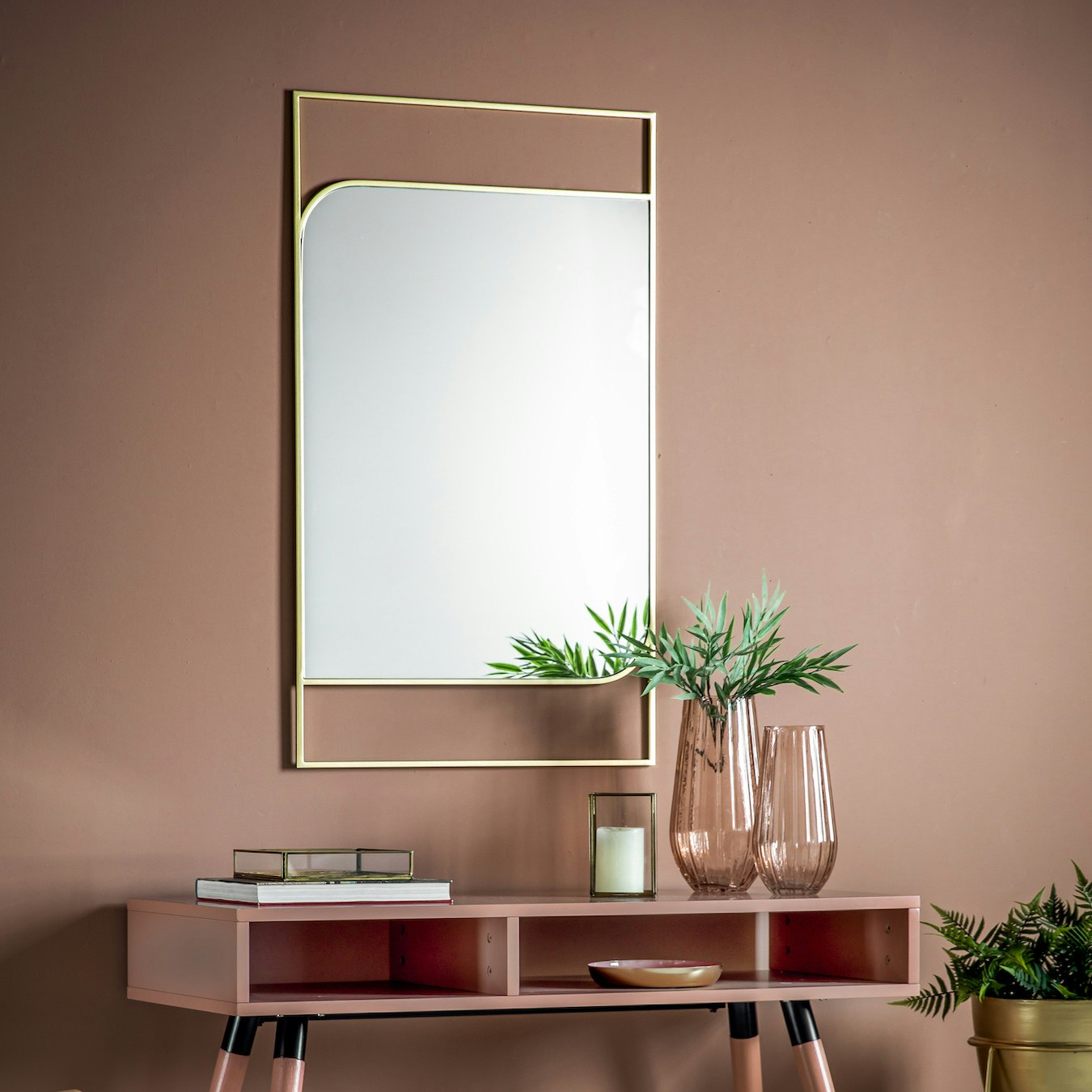 Mirror Stylish 2 - Champagne by E.S. Designs