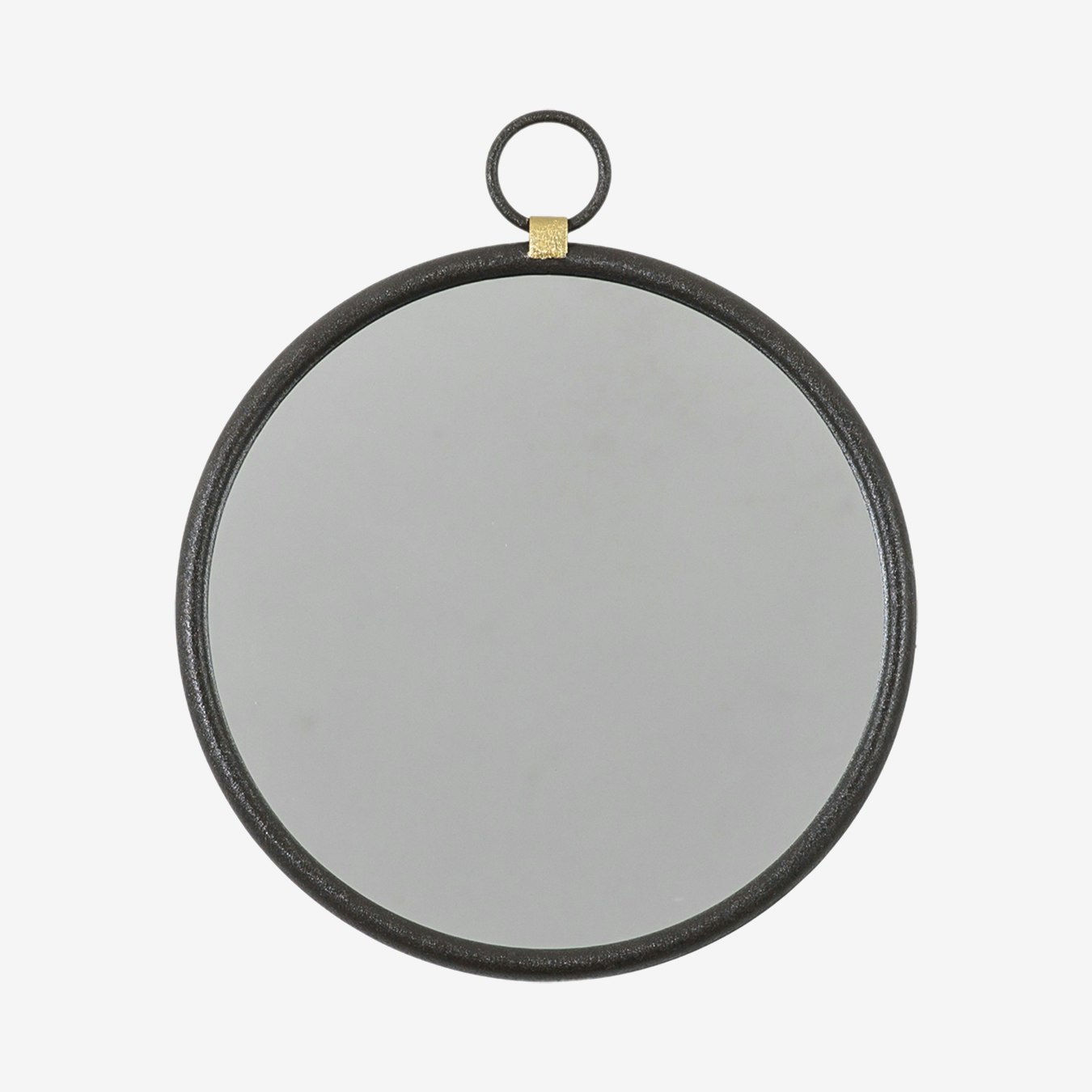 Simple Round Mirror - Black by E.S. Designs