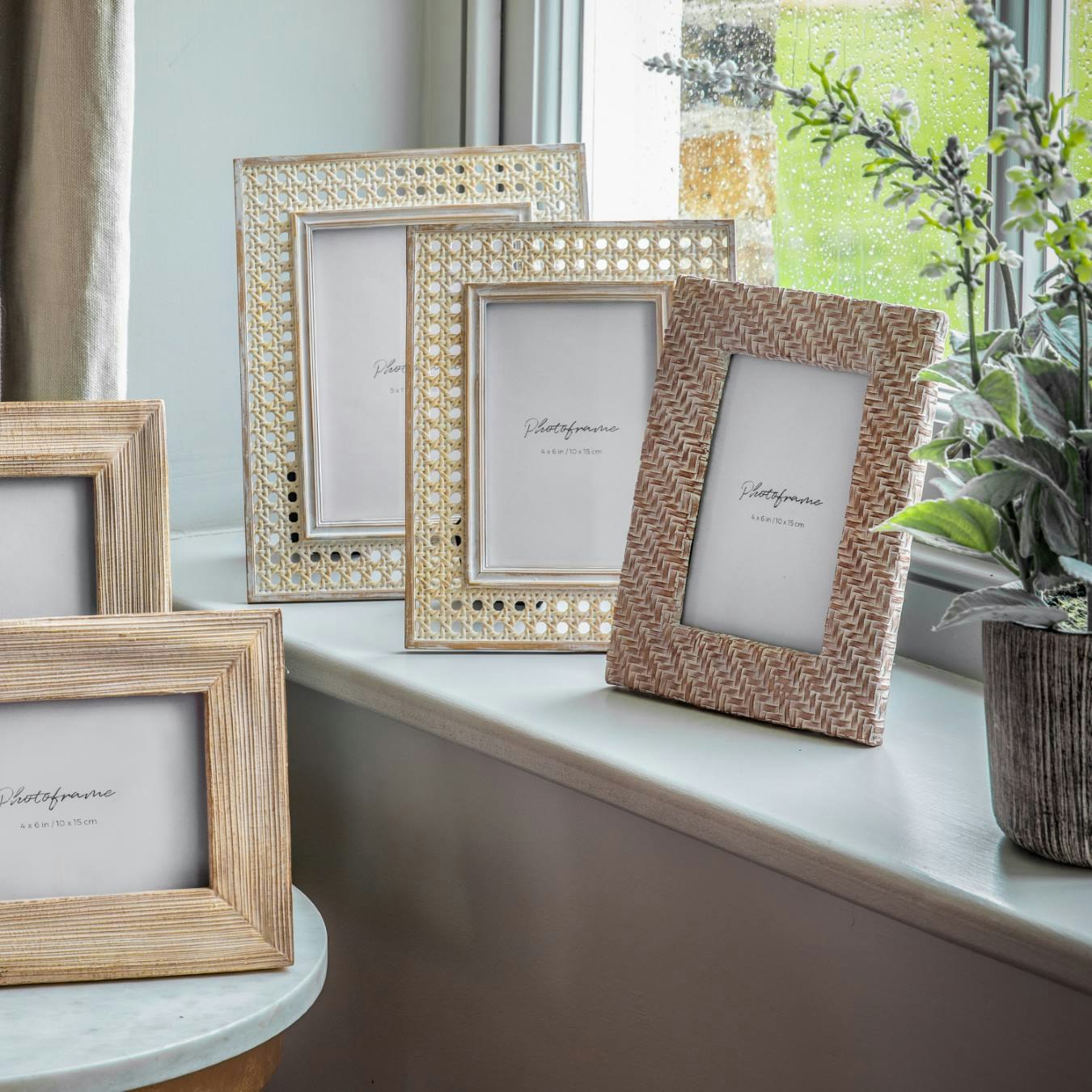 Photo Frame - Rattan Effect by E.S. Designs