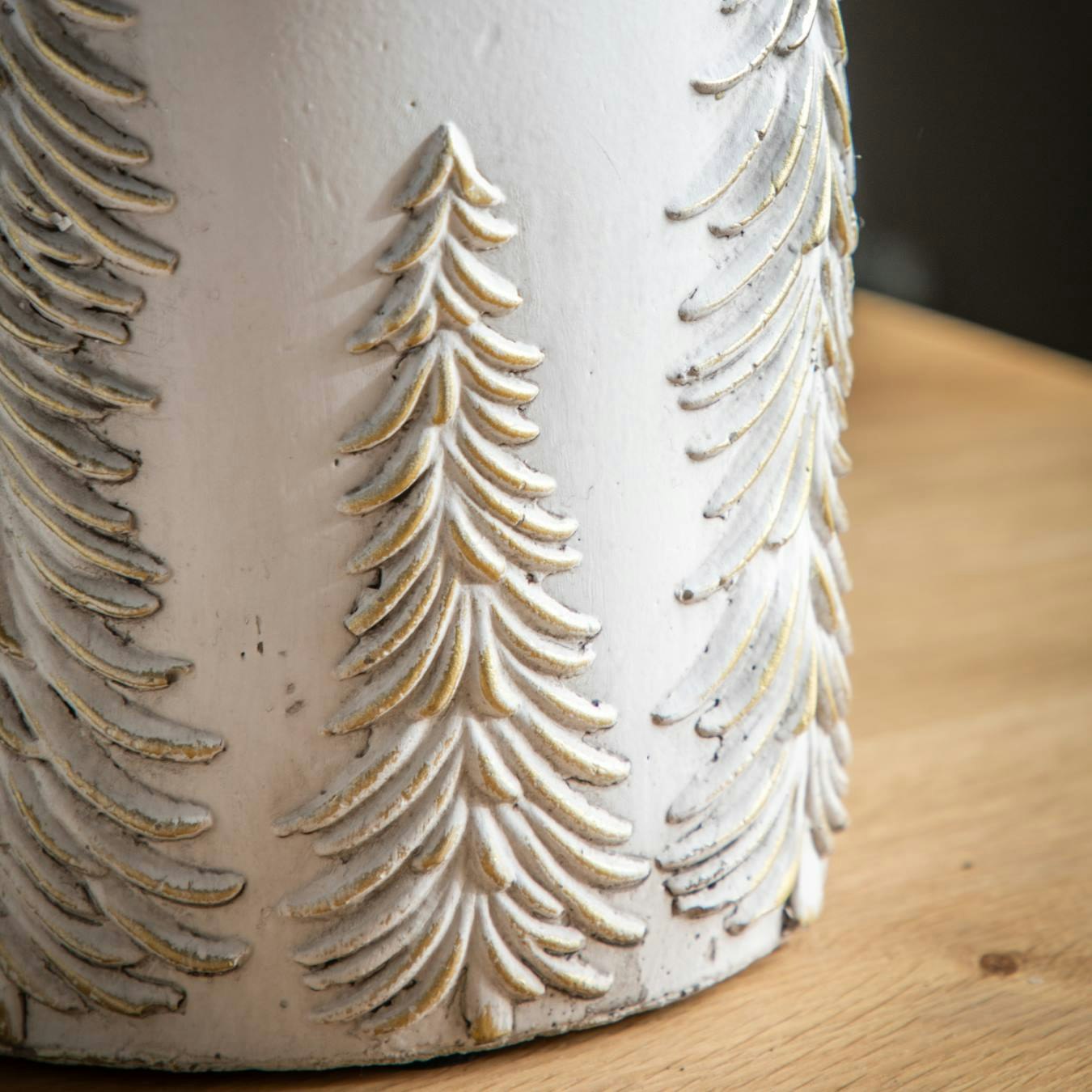 Vase - White / Gold by E.S. Designs