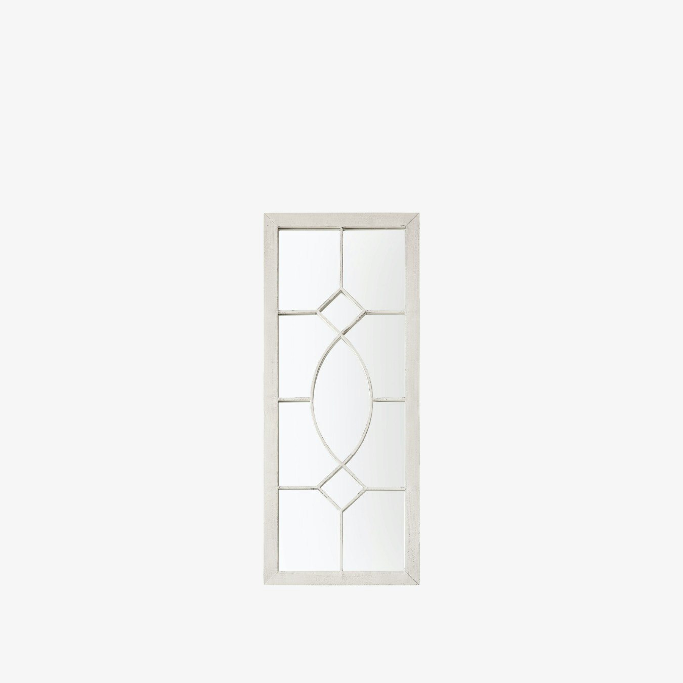 Outdoor Mirror - White by E.S. Designs