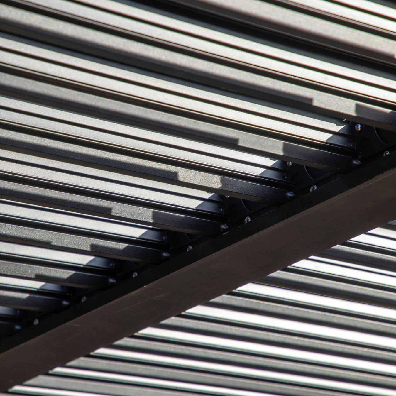 Outdoor Pergola - Black by E.S. Designs