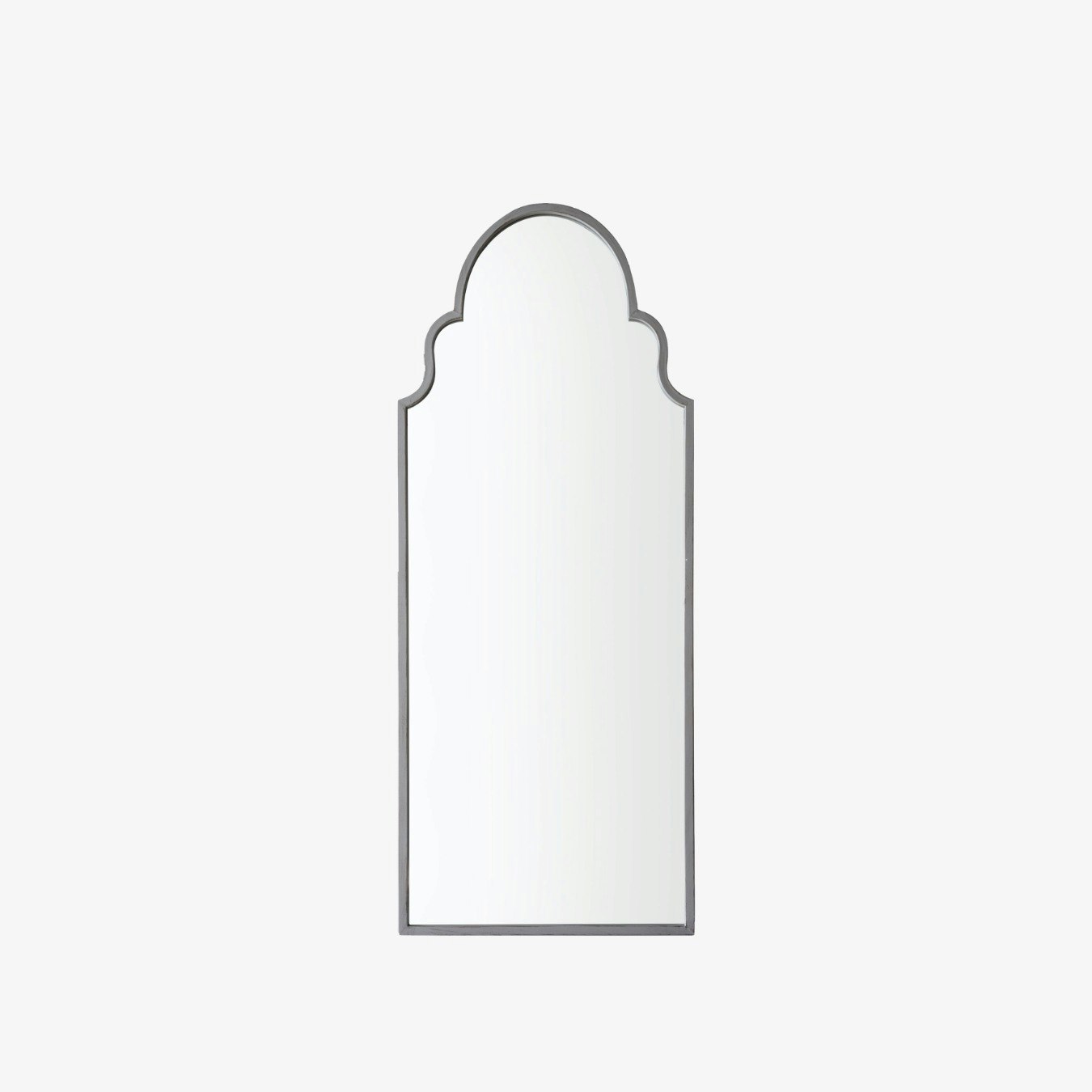 Outdoor Vintage Arch Mirror - Grey by E.S. Designs
